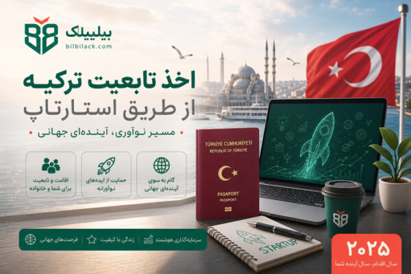 اخذ تابعیت ترکیه از طریق استارتاپ