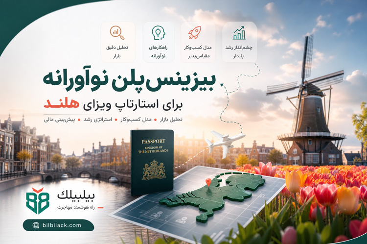 بیزینس‌پلن نوآورانه برای استارتاپ ویزای هلند