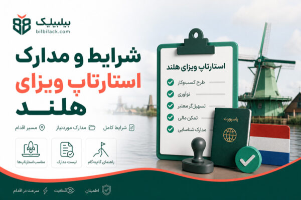 شرایط و مدارک استارتاپ ویزای هلند